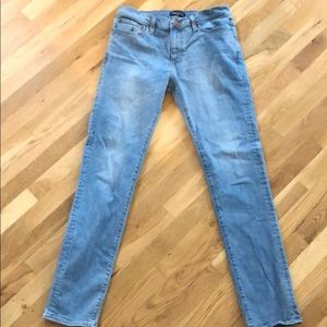 JCrew slim fit flex light wash jean 32x34